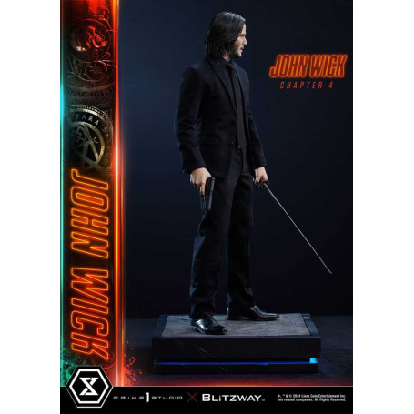 Prime 1 Studio - John Wick Capitolo 4 Ultimate Premium Masterline Series 1/4 John Wick Versione Deluxe
