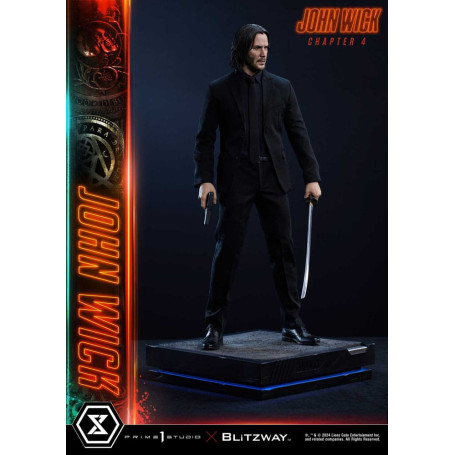 Prime 1 Studio - John Wick Capitolo 4 Ultimate Premium Masterline Series 1/4 John Wick Versione Deluxe
