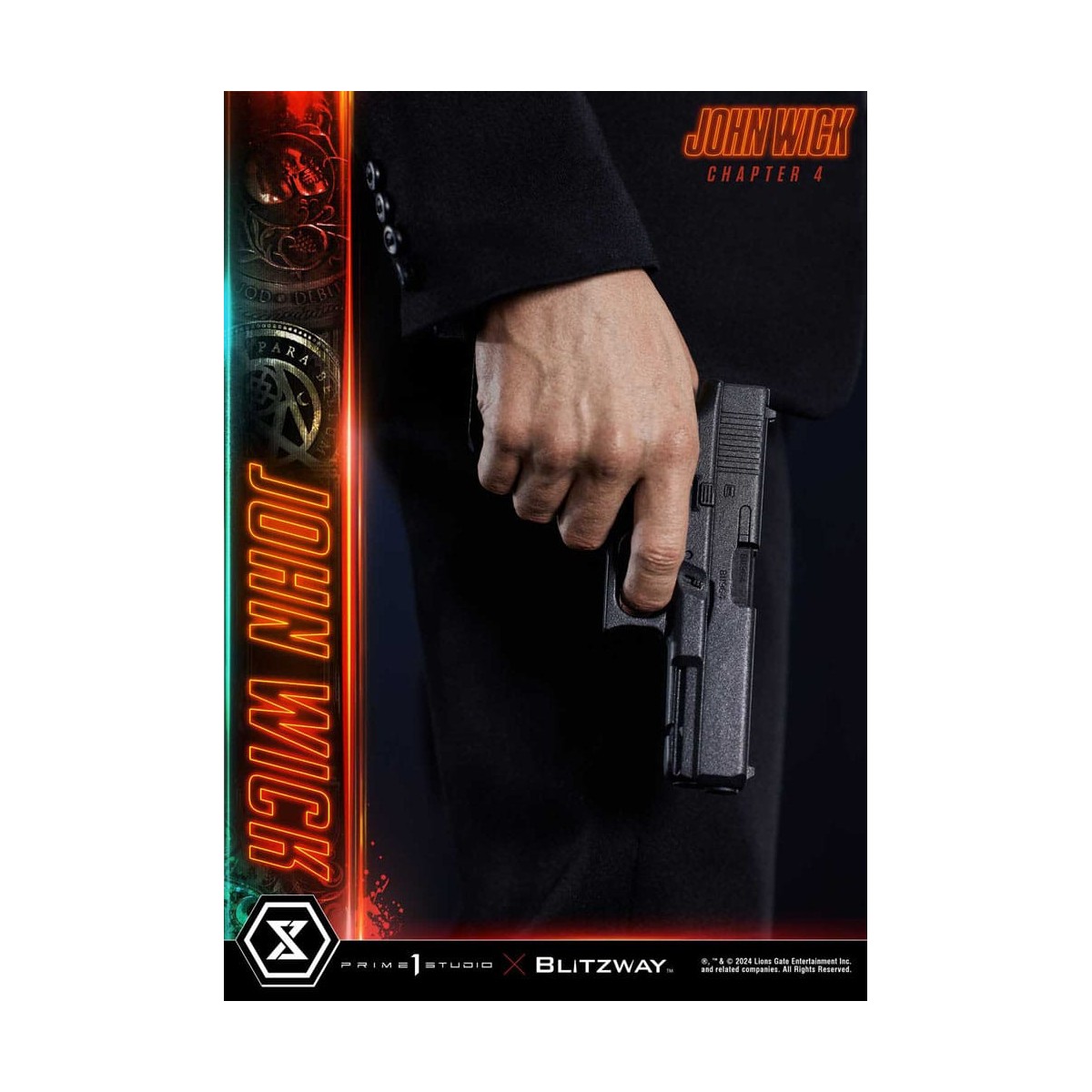 Prime 1 Studio - John Wick Capitolo 4 Ultimate Premium Masterline Series 1/4 John Wick Versione Deluxe