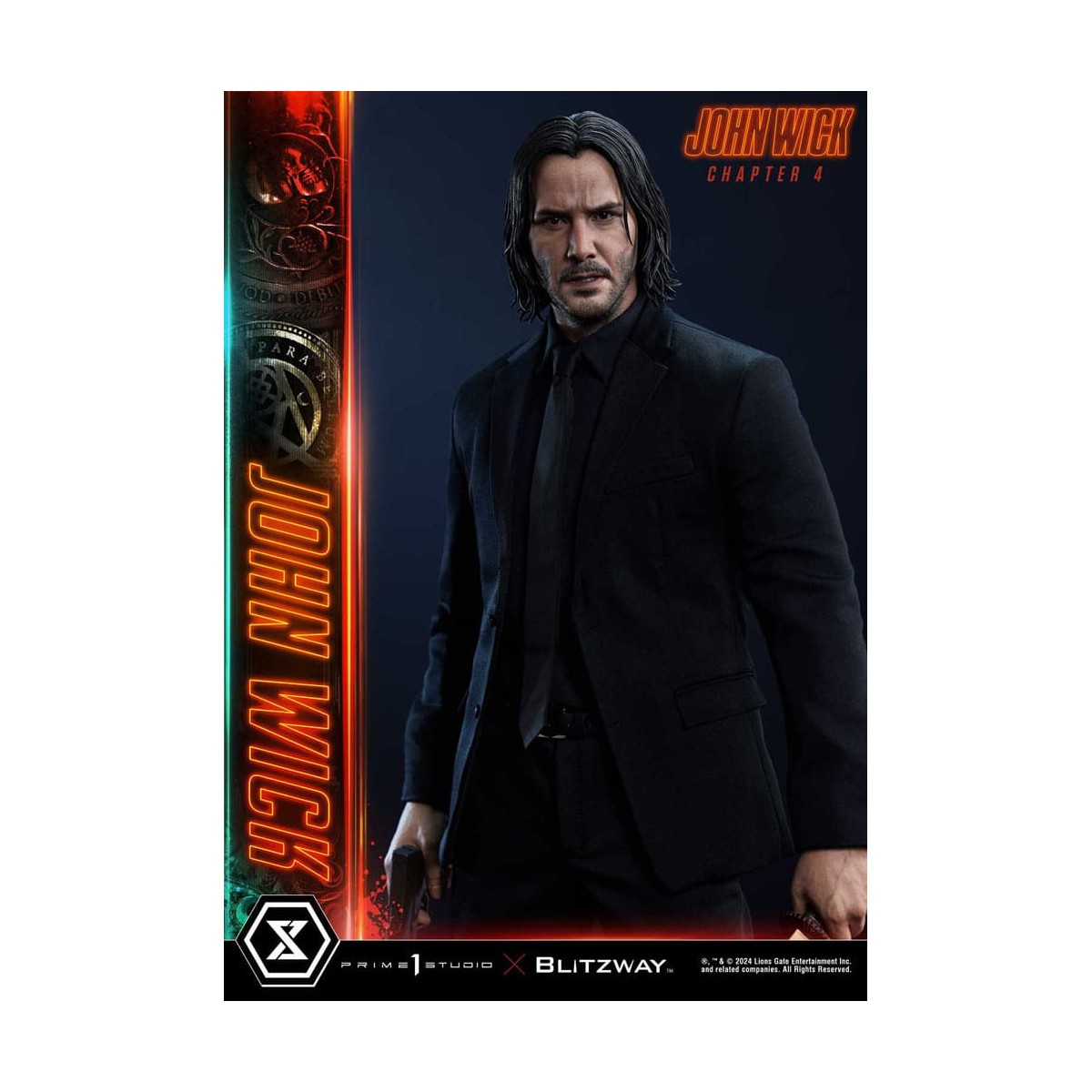 Prime 1 Studio - John Wick Capitolo 4 Ultimate Premium Masterline Series 1/4 John Wick Versione Deluxe
