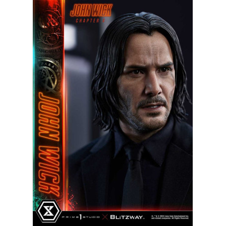 Prime 1 Studio - John Wick Capitolo 4 Ultimate Premium Masterline Series 1/4 John Wick Versione Deluxe