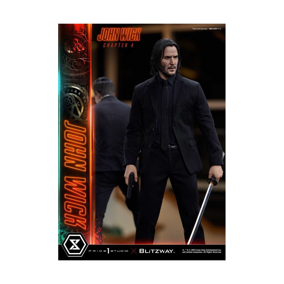Prime 1 Studio - John Wick Capitolo 4 Ultimate Premium Masterline Series 1/4 John Wick Versione Deluxe