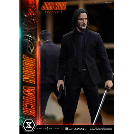 Prime 1 Studio - John Wick Capitolo 4 Ultimate Premium Masterline Series 1/4 John Wick Versione Deluxe