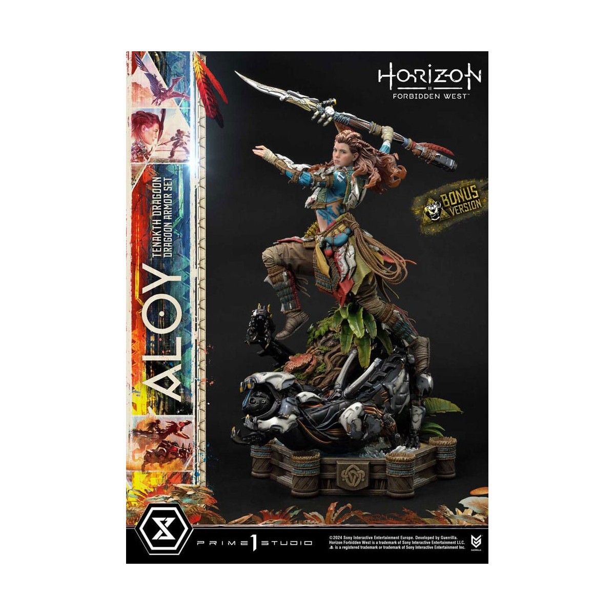 Prime 1 Studio - Aloy Versione Bonus Tenakth Dragoon - Horizon Forbidden West Ultimate Premium Masterline Series 1/4