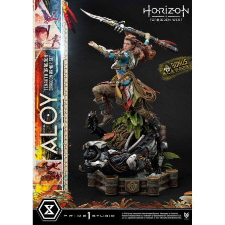 Prime 1 Studio - Aloy Versione Bonus Tenakth Dragoon - Horizon Forbidden West Ultimate Premium Masterline Series 1/4