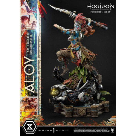 Prime 1 Studio - Aloy Versione Bonus Tenakth Dragoon - Horizon Forbidden West Ultimate Premium Masterline Series 1/4