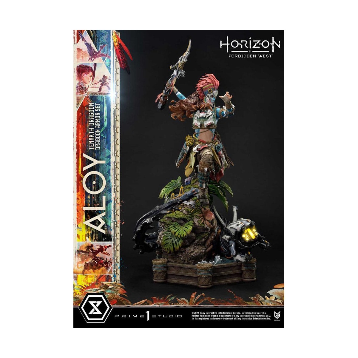Prime 1 Studio - Aloy Versione Bonus Tenakth Dragoon - Horizon Forbidden West Ultimate Premium Masterline Series 1/4