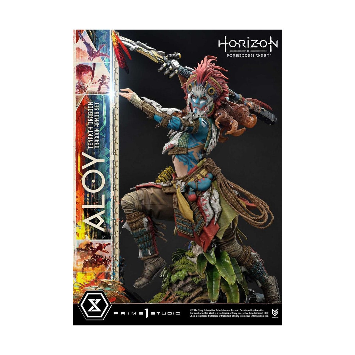 Prime 1 Studio - Aloy Versione Bonus Tenakth Dragoon - Horizon Forbidden West Ultimate Premium Masterline Series 1/4