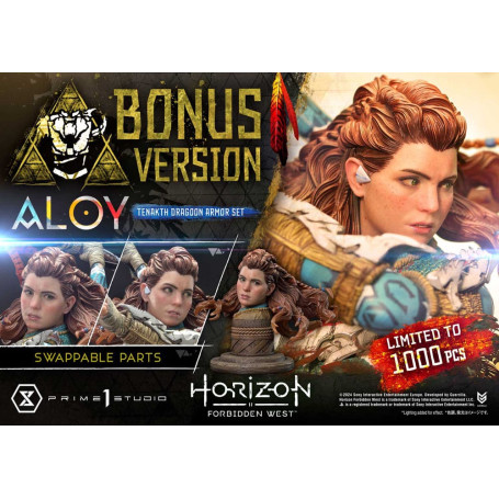 Prime 1 Studio - Aloy Versione Bonus Tenakth Dragoon - Horizon Forbidden West Ultimate Premium Masterline Series 1/4