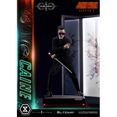 Prime 1 Studio - John Wick Capitolo 4 Serie Masterline Premium Ultimate 1/4 Caine Versione Deluxe