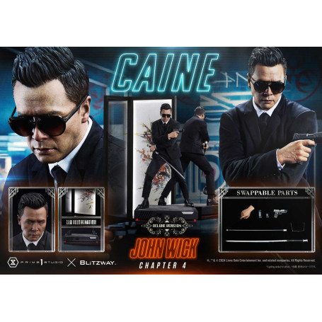 Prime 1 Studio - John Wick Capitolo 4 Serie Masterline Premium Ultimate 1/4 Caine Versione Deluxe