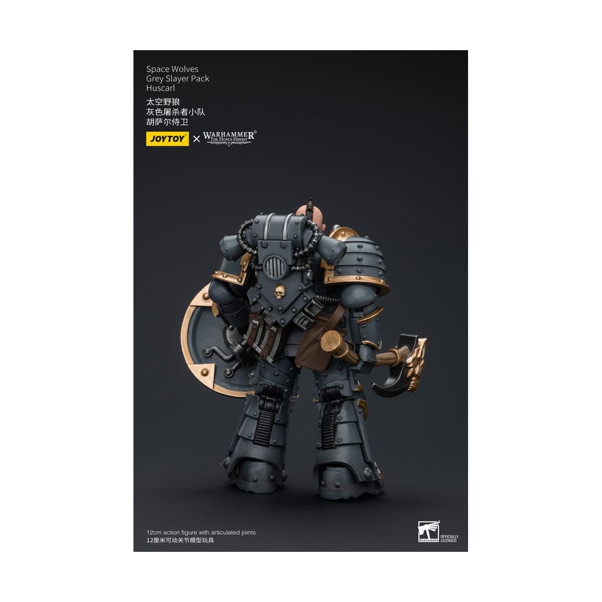 JoyToy Space Marine - Lupi Spaziali - Pacchetto Cacciatore Grigio - Huscarl 1/18 - L'Eresia di Horus