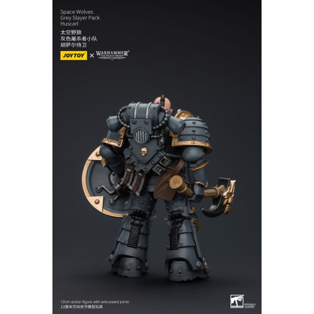 JoyToy Space Marine - Lupi Spaziali - Pacchetto Cacciatore Grigio - Huscarl 1/18 - L'Eresia di Horus