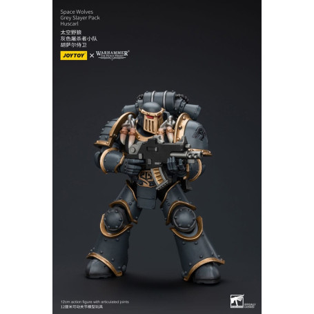 JoyToy Space Marine - Lupi Spaziali - Pacchetto Cacciatore Grigio - Huscarl 1/18 - L'Eresia di Horus