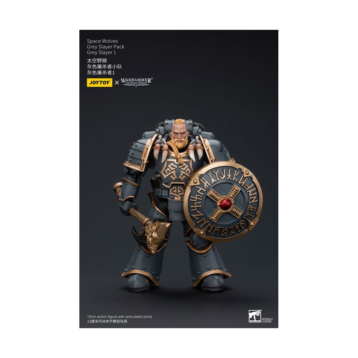JoyToy Space Marine - Lupi Spaziali - Pacchetto Cacciatore Grigio - Cacciatore Grigio 1 1/18 - L'Eresia di Horus