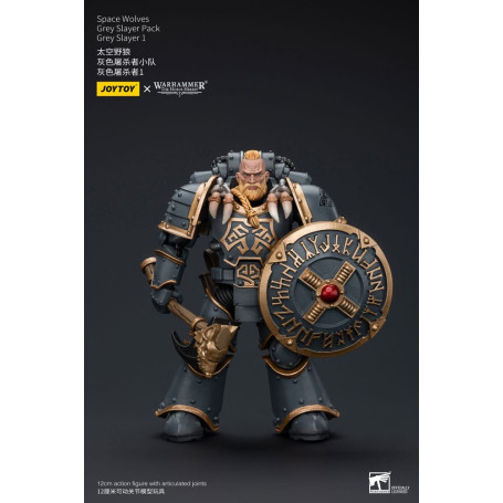 JoyToy Space Marine - Lupi Spaziali - Pacchetto Cacciatore Grigio - Cacciatore Grigio 1 1/18 - L'Eresia di Horus