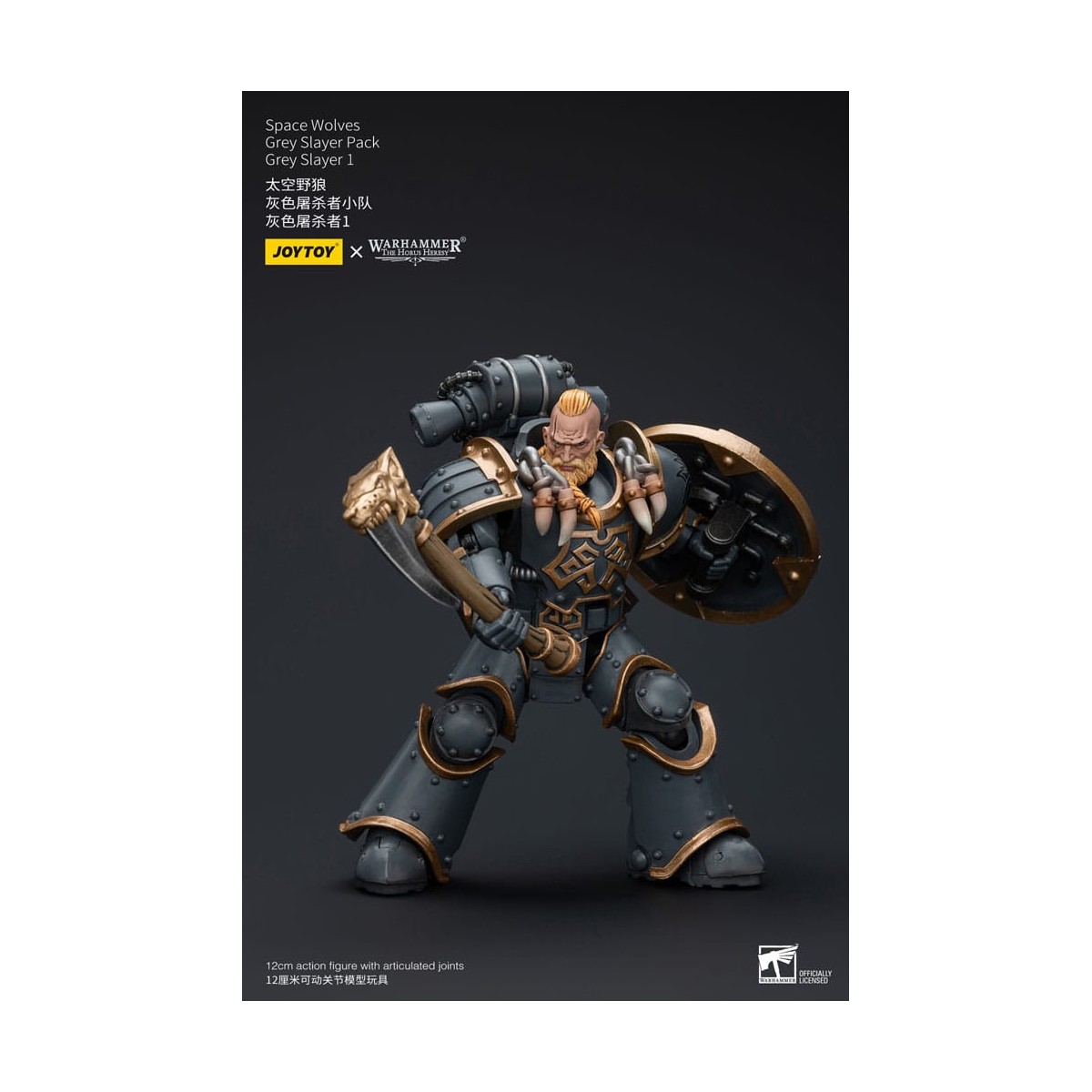 JoyToy Space Marine - Lupi Spaziali - Pacchetto Cacciatore Grigio - Cacciatore Grigio 1 1/18 - L'Eresia di Horus
