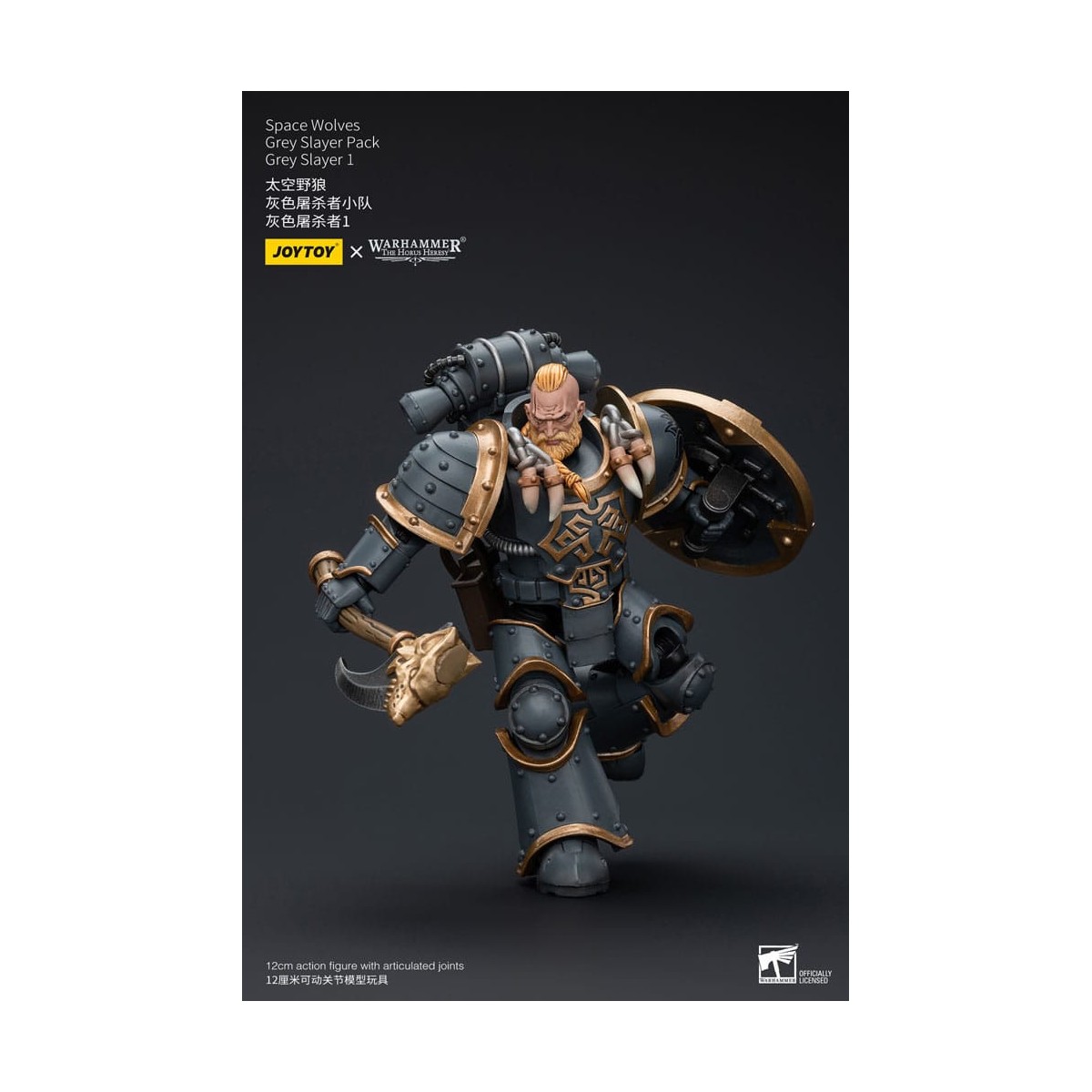 JoyToy Space Marine - Lupi Spaziali - Pacchetto Cacciatore Grigio - Cacciatore Grigio 1 1/18 - L'Eresia di Horus