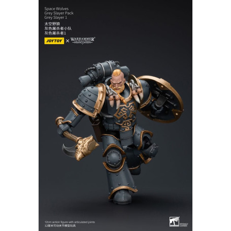 JoyToy Space Marine - Lupi Spaziali - Pacchetto Cacciatore Grigio - Cacciatore Grigio 1 1/18 - L'Eresia di Horus
