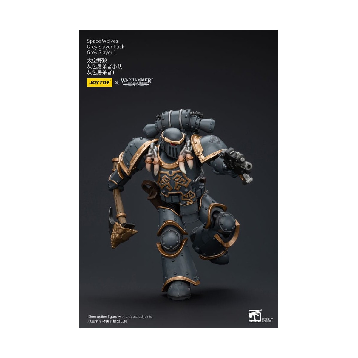 JoyToy Space Marine - Lupi Spaziali - Pacchetto Cacciatore Grigio - Cacciatore Grigio 1 1/18 - L'Eresia di Horus