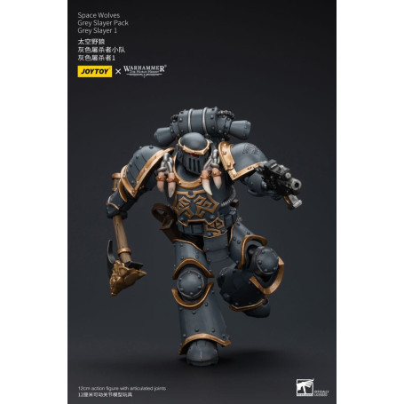 JoyToy Space Marine - Lupi Spaziali - Pacchetto Cacciatore Grigio - Cacciatore Grigio 1 1/18 - L'Eresia di Horus