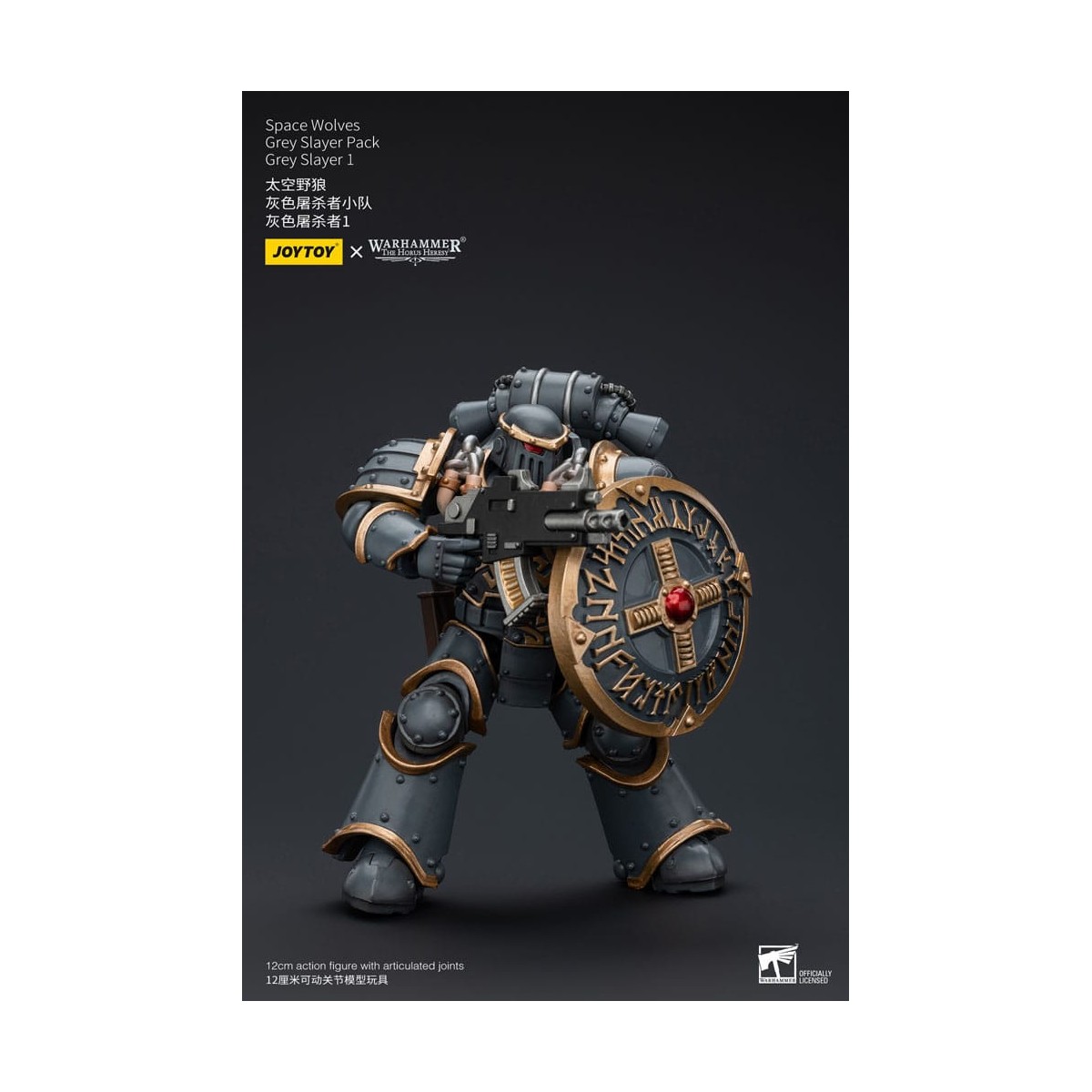 JoyToy Space Marine - Lupi Spaziali - Pacchetto Cacciatore Grigio - Cacciatore Grigio 1 1/18 - L'Eresia di Horus