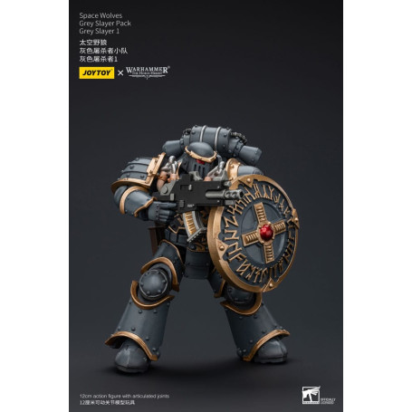 JoyToy Space Marine - Lupi Spaziali - Pacchetto Cacciatore Grigio - Cacciatore Grigio 1 1/18 - L'Eresia di Horus
