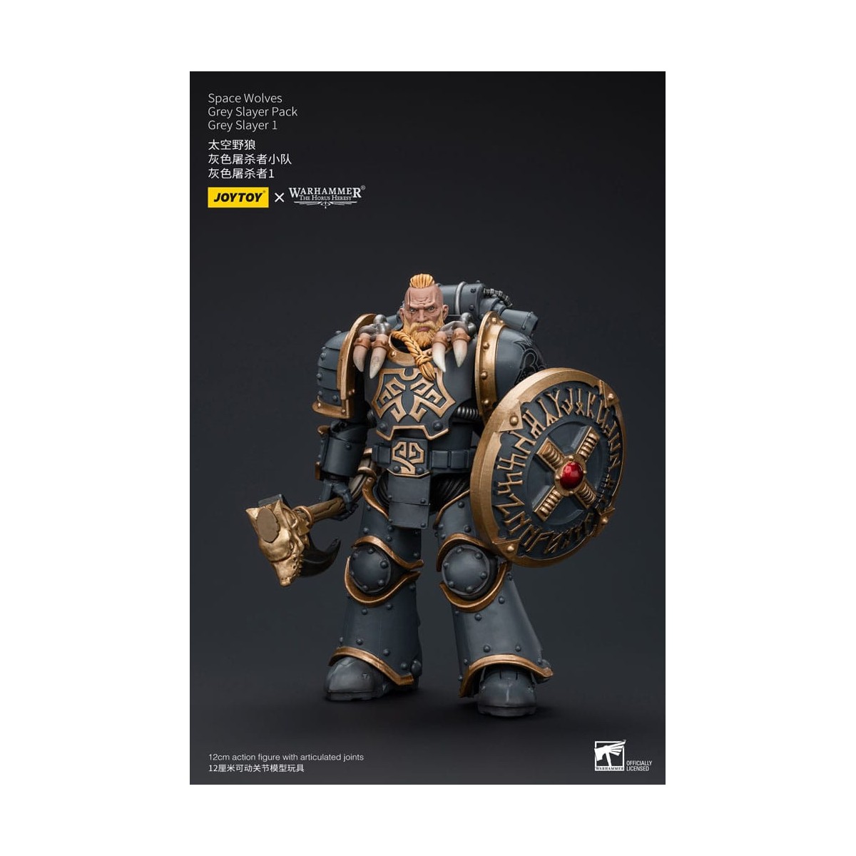 JoyToy Space Marine - Lupi Spaziali - Pacchetto Cacciatore Grigio - Cacciatore Grigio 1 1/18 - L'Eresia di Horus