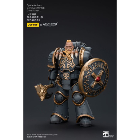 JoyToy Space Marine - Lupi Spaziali - Pacchetto Cacciatore Grigio - Cacciatore Grigio 1 1/18 - L'Eresia di Horus