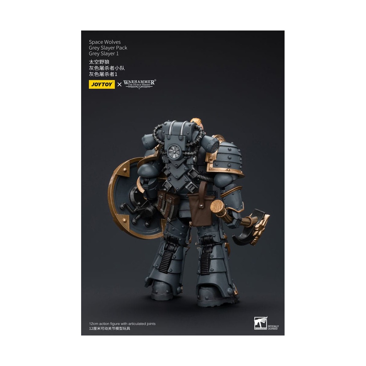 JoyToy Space Marine - Lupi Spaziali - Pacchetto Cacciatore Grigio - Cacciatore Grigio 1 1/18 - L'Eresia di Horus