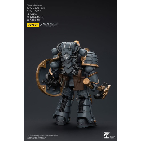 JoyToy Space Marine - Lupi Spaziali - Pacchetto Cacciatore Grigio - Cacciatore Grigio 1 1/18 - L'Eresia di Horus