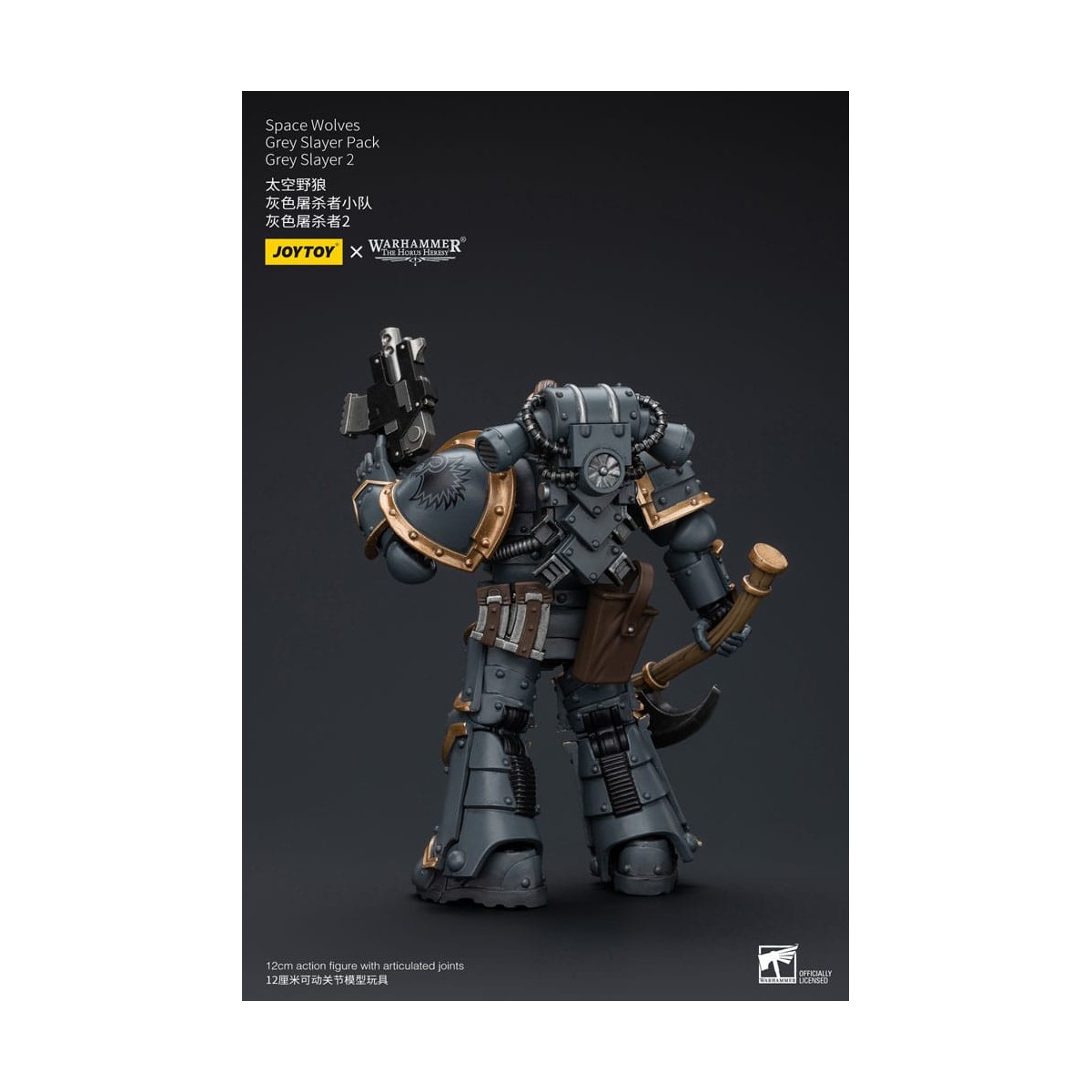 JoyToy Space Marine - Lupi Spaziali - Pacchetto Cacciatore Grigio - Cacciatore Grigio 2 1/18 - L'Eresia di Horus