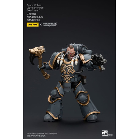 JoyToy Space Marine - Lupi Spaziali - Pacchetto Cacciatore Grigio - Cacciatore Grigio 2 1/18 - L'Eresia di Horus