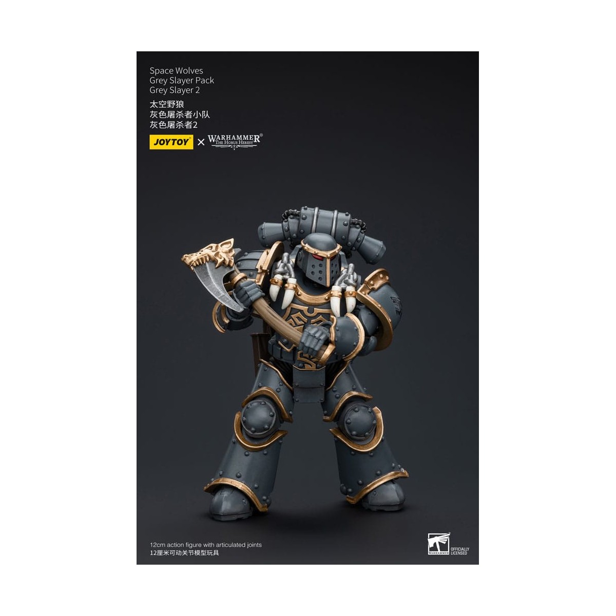 JoyToy Space Marine - Lupi Spaziali - Pacchetto Cacciatore Grigio - Cacciatore Grigio 2 1/18 - L'Eresia di Horus