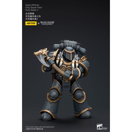 JoyToy Space Marine - Lupi Spaziali - Pacchetto Cacciatore Grigio - Cacciatore Grigio 2 1/18 - L'Eresia di Horus