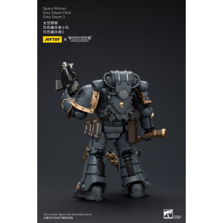JoyToy Space Marine - Lupi Spaziali - Pacchetto Cacciatore Grigio - Cacciatore Grigio 3 1/18 - L'Eresia di Horus