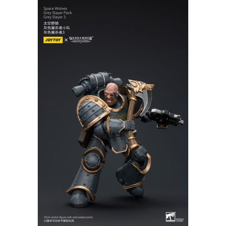 JoyToy Space Marine - Lupi Spaziali - Pacchetto Cacciatore Grigio - Cacciatore Grigio 3 1/18 - L'Eresia di Horus