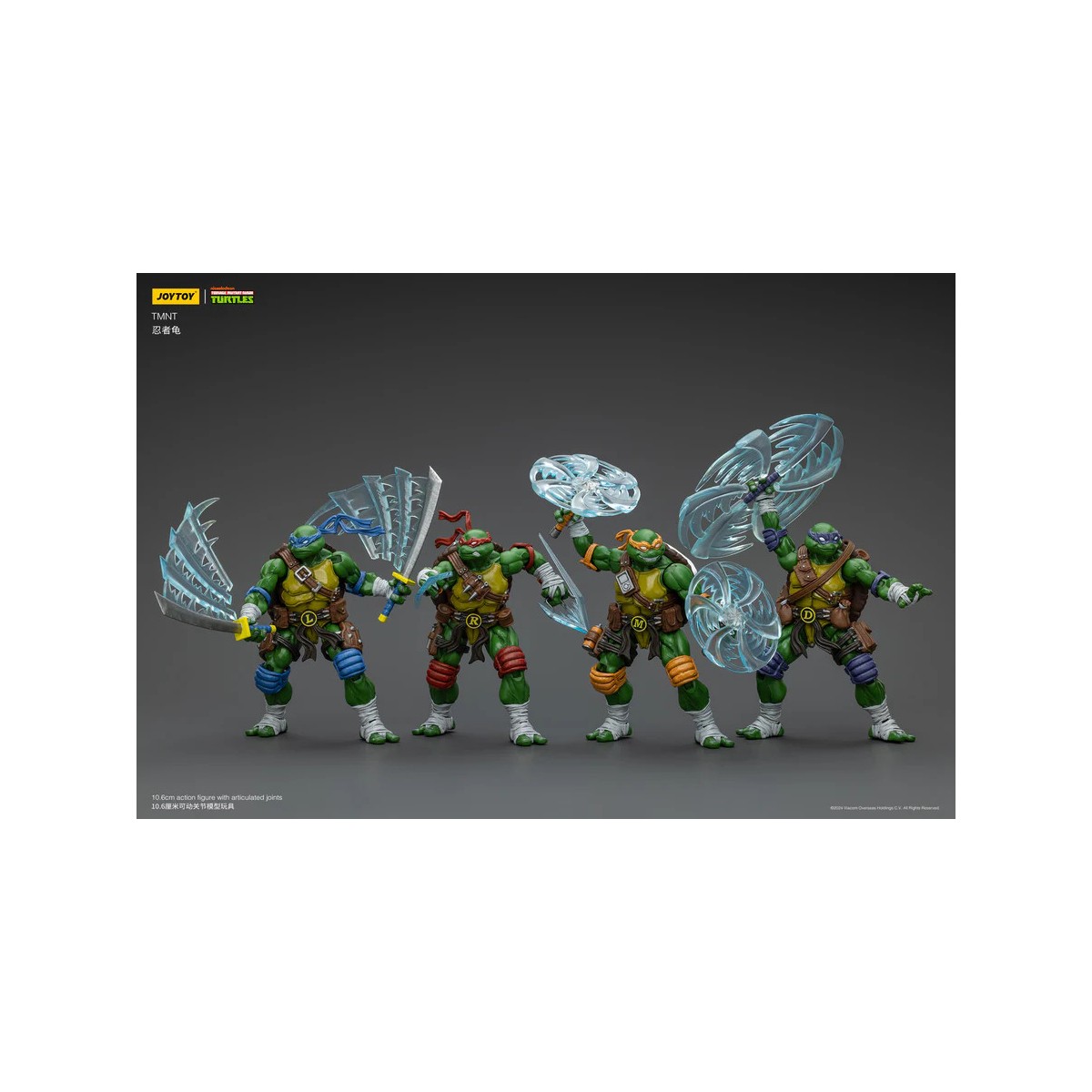 JoyToy TMNT - Leonardo - Teenage Mutant Ninja Turtles 1/18