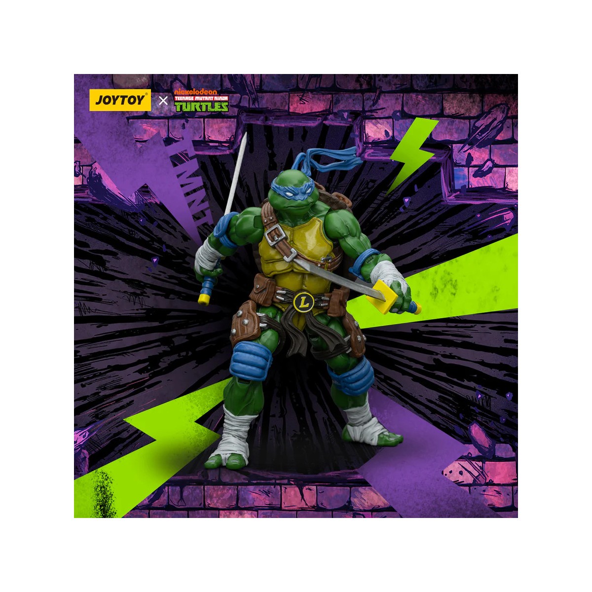 JoyToy TMNT - Leonardo - Teenage Mutant Ninja Turtles 1/18