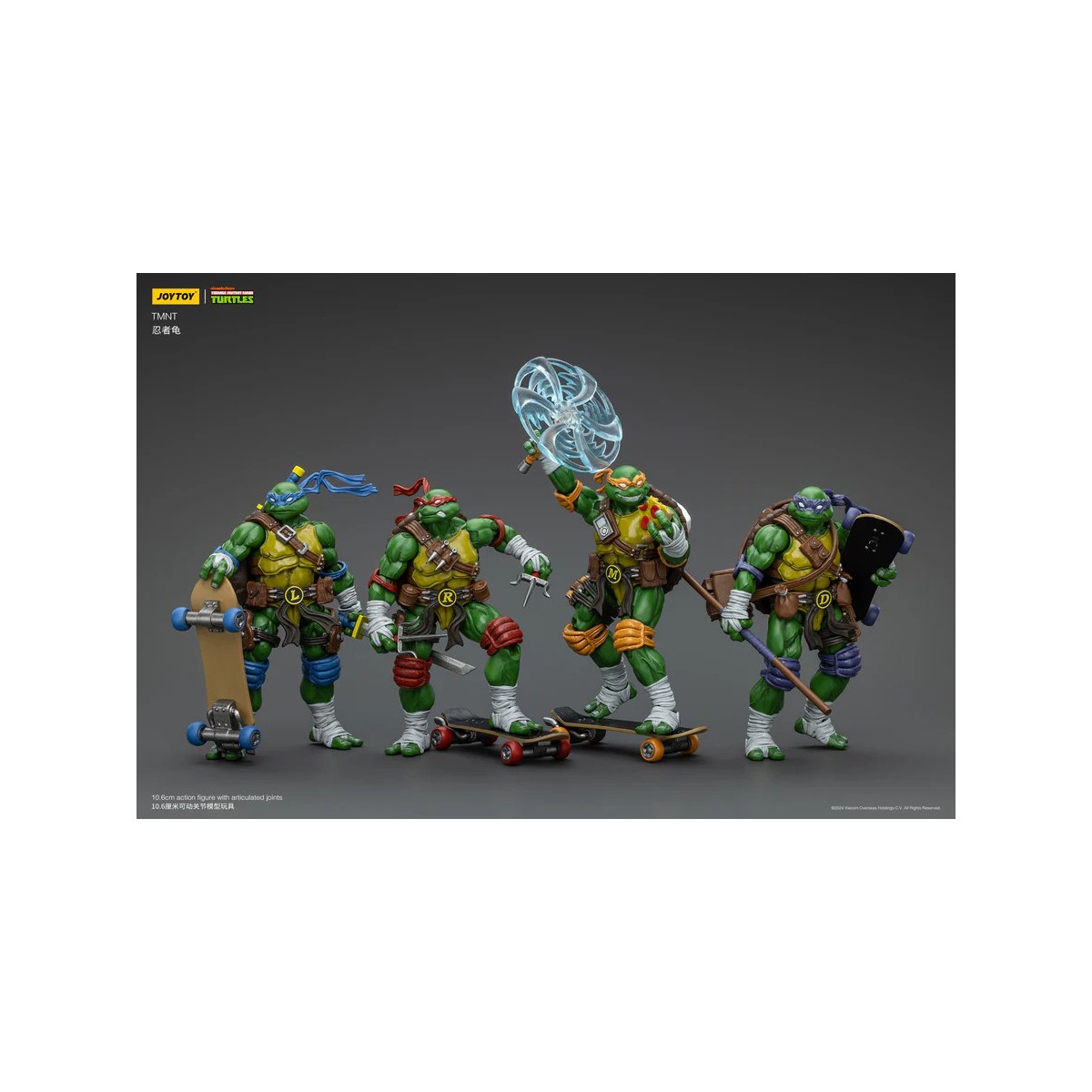 JoyToy TMNT - Raffaello - Teenage Mutant Ninja Turtles 1/18
