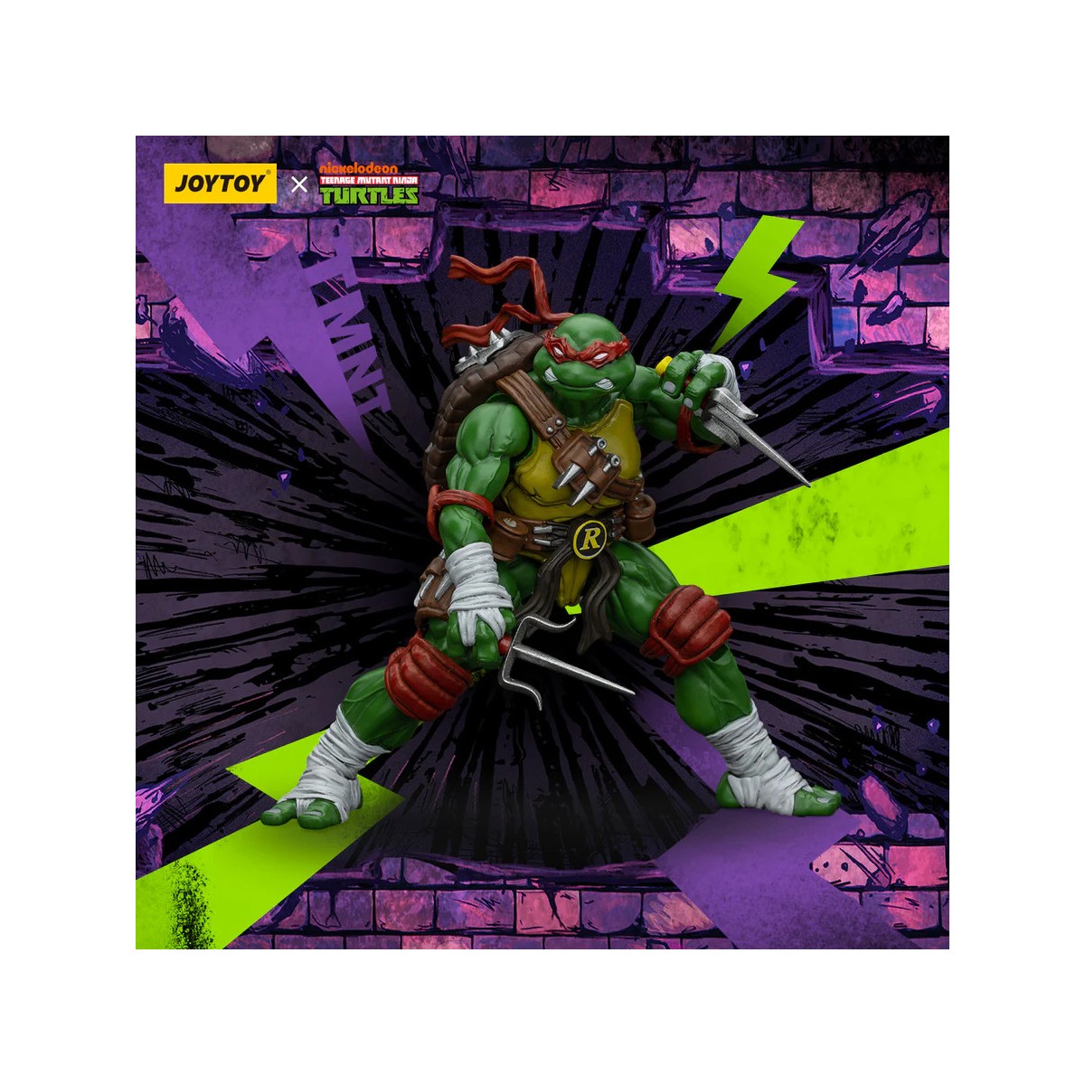 JoyToy TMNT - Raffaello - Teenage Mutant Ninja Turtles 1/18