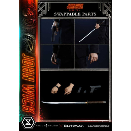 Prime 1 Studio - John Wick Capitolo 4 Ultimate Premium Masterline Series 1/4 John Wick Deluxe Versione Bonus