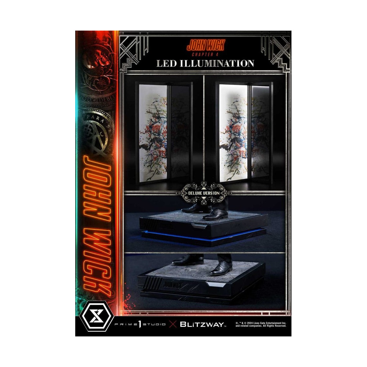 Prime 1 Studio - John Wick Capitolo 4 Ultimate Premium Masterline Series 1/4 John Wick Deluxe Versione Bonus