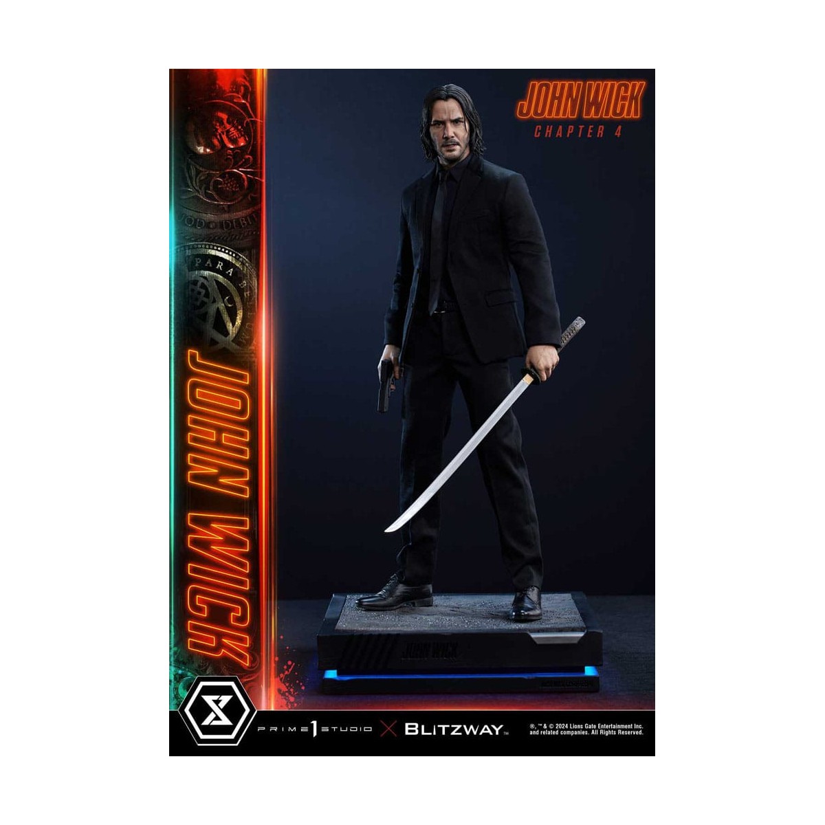 Prime 1 Studio - John Wick Capitolo 4 Ultimate Premium Masterline Series 1/4 John Wick Deluxe Versione Bonus