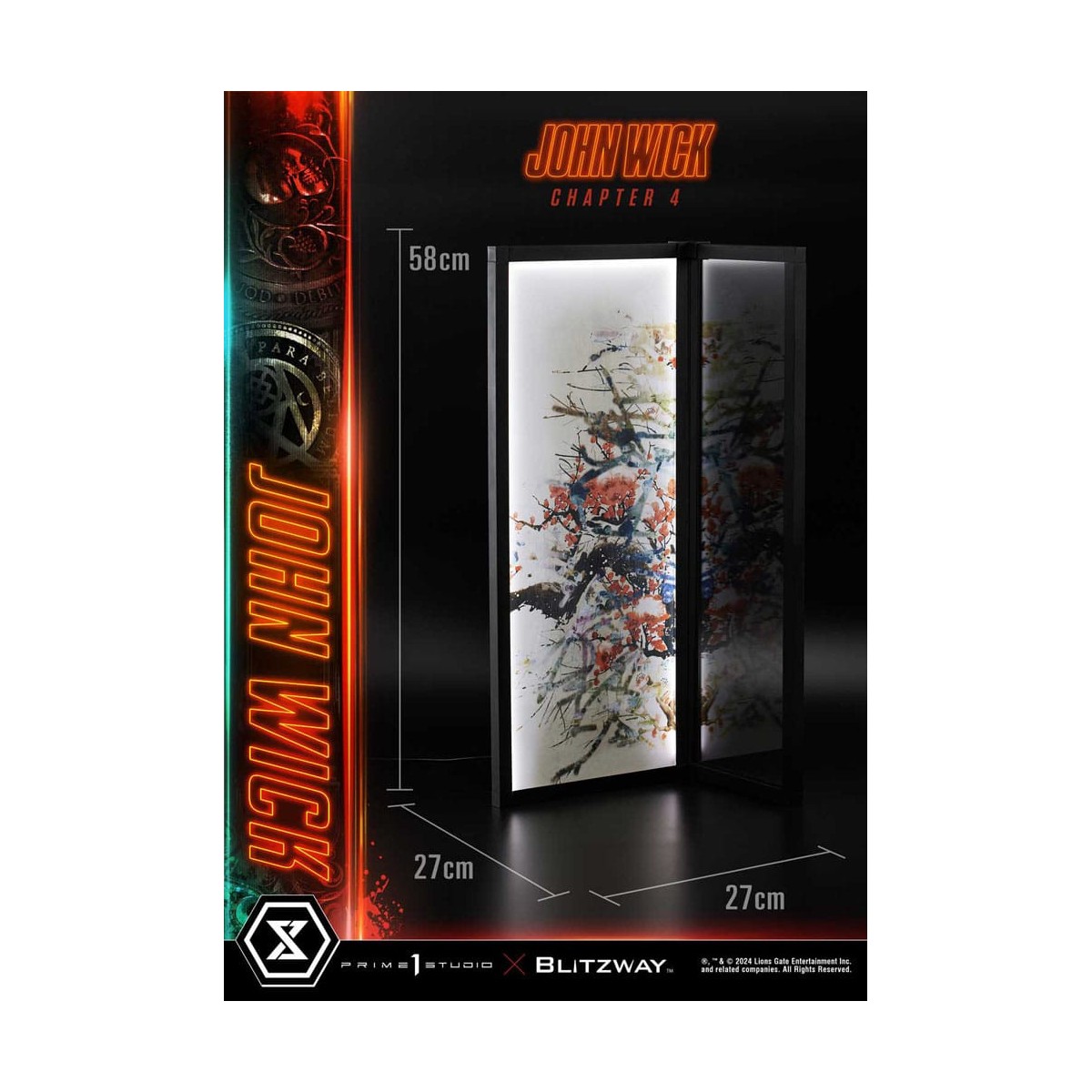 Prime 1 Studio - John Wick Capitolo 4 Ultimate Premium Masterline Series 1/4 John Wick Deluxe Versione Bonus