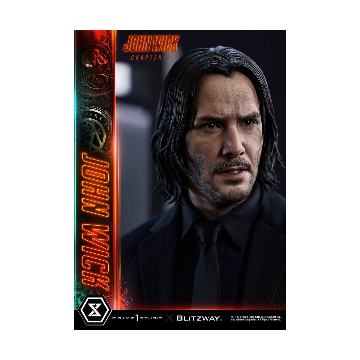 Prime 1 Studio - John Wick Capitolo 4 Ultimate Premium Masterline Series 1/4 John Wick Deluxe Versione Bonus