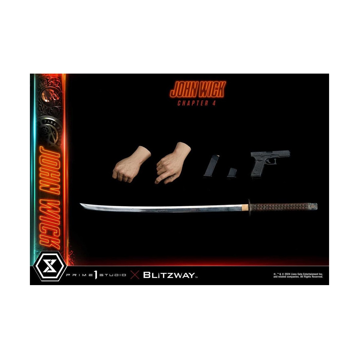 Prime 1 Studio - John Wick Capitolo 4 Ultimate Premium Masterline Series 1/4 John Wick Deluxe Versione Bonus