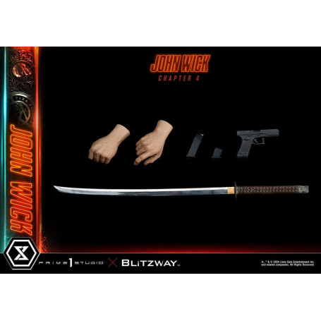 Prime 1 Studio - John Wick Capitolo 4 Ultimate Premium Masterline Series 1/4 John Wick Deluxe Versione Bonus