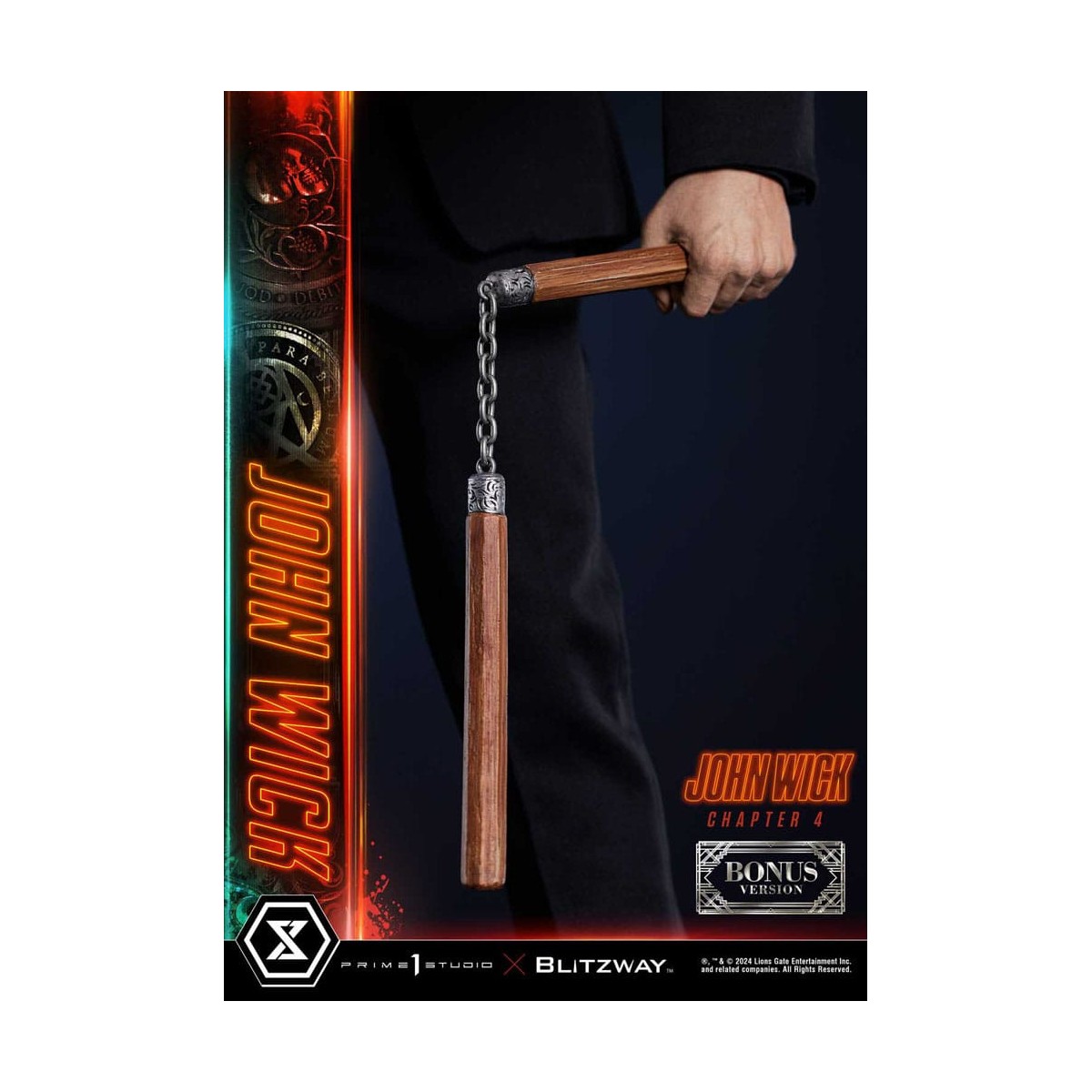 Prime 1 Studio - John Wick Capitolo 4 Ultimate Premium Masterline Series 1/4 John Wick Deluxe Versione Bonus