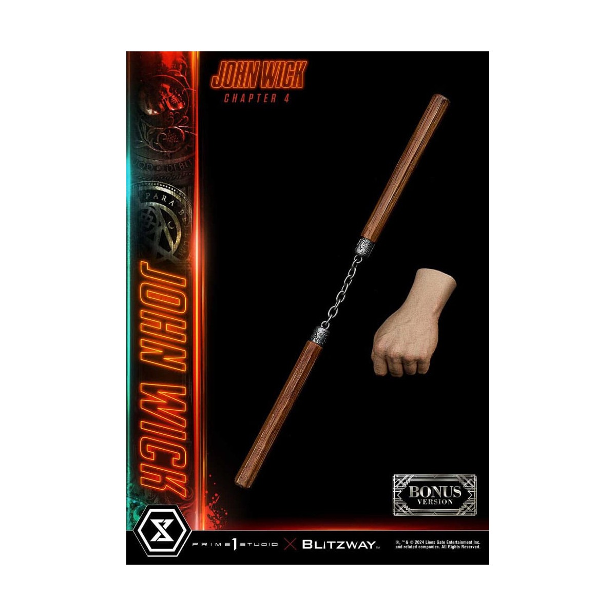 Prime 1 Studio - John Wick Capitolo 4 Ultimate Premium Masterline Series 1/4 John Wick Deluxe Versione Bonus